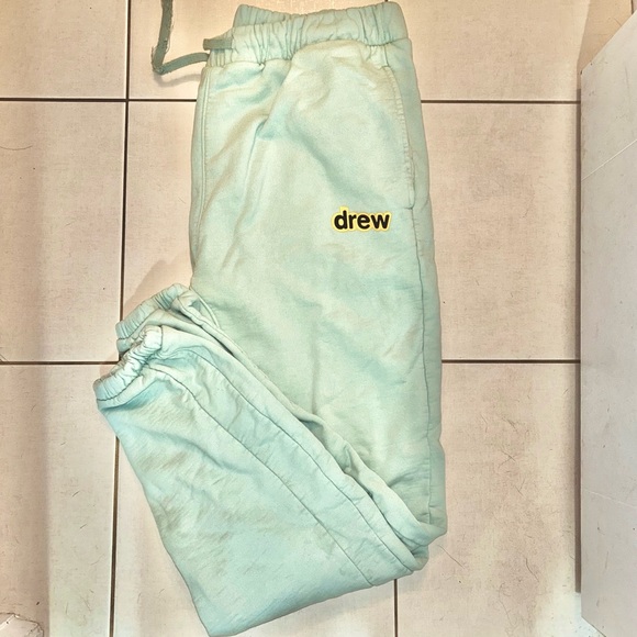 Men’s Drew House seafoam green OG release sweatpants - Picture 5 of 8
